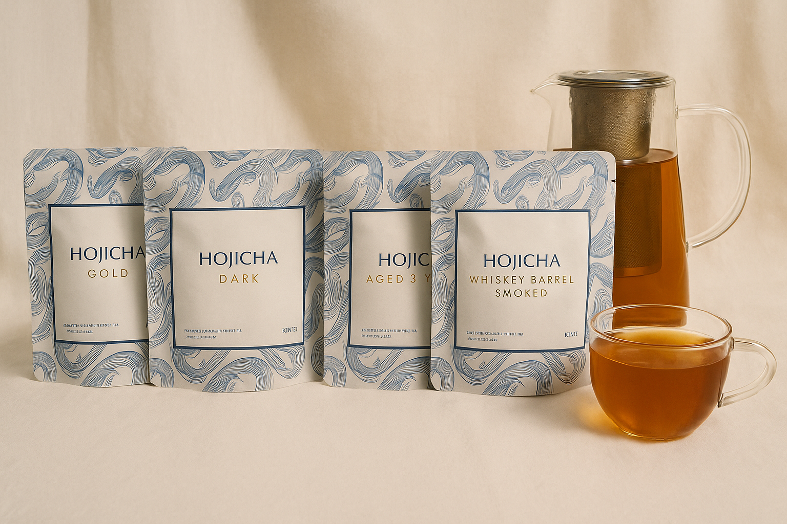 Hojicha Discovery Set – 5 Roasted Japanese Green Teas